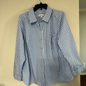 Blue Striped Women's Shirt